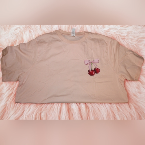Cherry Charm Tee | Sweetheart Edition - Blush Charm - Picture 4 of 4